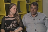 Leonardo e Bárbara são pais do jovem João Pedro, que foi baleado e morto por um colega de escola, em Goiânia. (Imagem: Fantástico)