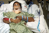 A recuperação de Christopher foi bem mais rápida que o esperado. (Foto: Reprodução).