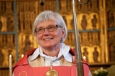 Arcebispa Antje Jackelén, líder da Igreja Evangélica Luterana da Suécia. (Foto: Sínodo Planalto Rio-Grandense)