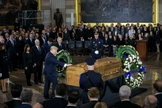 O presidente americano Donald Trump homenageou o evangelista. (Foto: Al Drago/The New York Times)