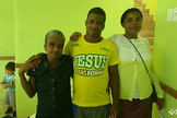 George pôde finalmente reencontrar sua mãe, a qual não via há décadas. (Foto: Missões Nacionais).