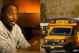 George Nathaniel (esquerda) é pastor e dirigia um ônibus escolar em Minnesota, EUA. (Imagem: Politically Depressed)