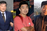 Da esquerda para a direita: Kim Dong-chul, Kim Sang-duk e Kim Hak-song. (Foto: CBN News)