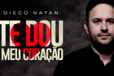 Diego Natan presenteou sua esposa, com o single "Te Dou Meu Coração". (Foto: Reprodução).