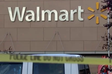 O atirador feriu clientes de uma loja da rede de supermercados Walmart, em Tumwater. (Foto: Reprodução)
