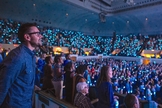 Pastor Mark Batterson em culto na National Community Church, em Washington. (Foto: National Community Church)