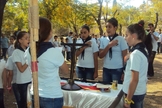 Os jovens e adolescentes estão saindo para evangelizar nas ruas da Síria. (Foto: Reprodução)
