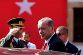 O presidente turco, Recep Tayyip Erdogan, está se movendo contra as ações dos Estados Unidos. (Foto: Reuters/Harun Ukar)