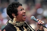 Aretha Franklin, durante uma apresentação em Detroit em 2011. (Foto: JEFF KOWALSKY / EFE)