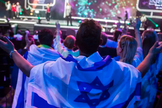 Encontro de oração em Jerusalém organizado pela Embaixada Cristã Internacional, em 2015. (Foto: Olivier Fitoussi)