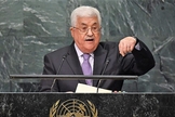 Presidente da Autoridade Palestina, Mahmoud Abbas, discursa na ONU. (Foto: Sputnik Brasil)