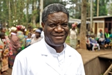Médico Denis Mukwege recebeu o Prêmio Nobel da Paz 2018. (Foto: Torleif Svensson/EPA)