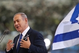 Primeiro-ministro de Israel, Benjamin Netanyahu, parabenizou o presidente eleito, Jair Bolsonaro. (Foto: Ariel Schalit/AP)