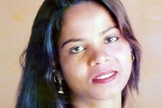 A cristã Asia Bibi foi presa em 2009 depois que suas colegas muçulmanas a acusaram de insultar o profeta Maomé. (Foto: AFP/Getty Images)