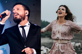 Entre os nomes dos artistas convidados estavam Leonardo Gonçalves e a ganhadora de Grammy Aline Barros. (Fotos: Divulgação).