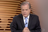 Chico Pinheiro apresenta o jornal 'Bom Dia Brasil', na rede Globo. (Imagem: Reprodução)