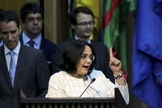 Solenidade de apresentação da ministra da Mulher, Família e Direitos Humanos, Damares Alves. (Foto: Wilson Dias/Agência Brasil)