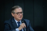 O ministro da educação Ricardo Vélez Rodríguez, em cerimônia de sua posse no ministério da educação, em Brasília. (Foto: Eduardo Anizelli/Folhapress)