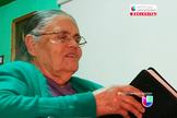 María Consuelo Loera Pérez, hoje com 90 anos, não desistiu de orar por seu filho. (Foto: Reprodução/Univision)