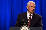 Mike Pence fala em favor dos cristãos perseguidos. (Foto: The Christian Broadcasting Network)