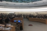 No Conselho de Direitos Humanos da ONU, em Genebra, o governo brasileiro abandonou tradicional apoio aos palestinos. (Foto: Jamil Chade)