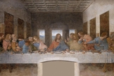 Última Ceia, por Leonardo da Vinci. (Imagem: Wikimedia Commons)