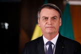 Presidente da República, Jair Bolsonaro, em pronunciamento. (Foto: Isac Nóbrega/PR)