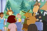 No primeiro episódio de sua 22ª temporada, a série de desenhos "Arthur" exibiu a cena de um casamento gay. (Imagem: PBS - Reprodução)