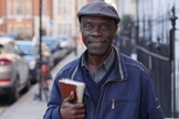 O pregador de rua Oluwole Ilesanmi foi detido em fevereiro pela polícia de Londres. (Foto: Christian Concern)