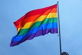 Bandeira usada como símbolo do movimento LGBT. (Foto: Nippon)