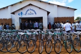 Cerca de 35 bicicletas foram doadas para pastores de Malawi e Moçambique. (Foto: Guiame/Marcos Corrêa)
