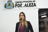 Larissa Gaspar é vereadora pelo PT em Fortaleza. (Foto: Câmara Municipal de Fortaleza)