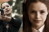 Personagem Fabiana (esquerda) e Josiane (direita) terminaram a novela "A Dona do Pedaço", da rede Globo, como criminosas, apesar de ter "se convertido ao cristianismo". (Imagem: Globo Play)