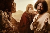 Escrito por Fábio Porchat e protagonizado pelo próprio humorista junto ao também ator Gregório Duvivier, o filme distorce a mensagem bíblica sobre Jesus. (Imagem: Entreterse)