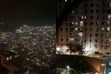 Cristãos por todo o Brasil saíram para as janelas e sacadas para cantar a música “Porque Ele Vive”. (Foto: Reprodução)