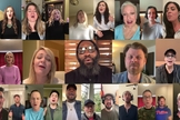 31 cantores gravaram trechos do hino em suas casas e enviaram a um renomado produtor e arranjador para unir todas as vozes e formar o 'coral virtual'. (Foto: Youtube / Reprodução)