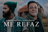 Diego Karter está lançando a faixa "Me Refaz", com participação da banda Discopraise. (Imagem: Divulgação)