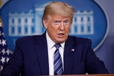 O governo de Donald Trump tem investido na celeridade das pesquisas para produção de uma vacina eficaz contra o coronavírus. (Imagem: CNN.com)