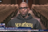 Pastor Jamal Bryant lidera a Igreja Batista Missionária ‘New Birth’, em Lithonia, Geórgia / EUA. (Imagem: FoxAtlanta)