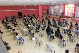 Primeiro culto da igreja Sorgente di Vita em Milão. (Foto: Facebook/Sorgente di Vita)