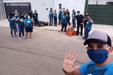 Membros da Igreja Adventista ajudaram oficina de automóveis na cidade de Salto. (Foto: Arquivo pessoal)