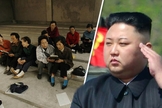 A igreja subterrânea / clandestina conta com mais de 300 mil fiéis na Coreia do Norte e agora sofre também com a fome. (Imagem: Daily Express)