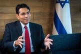 Danny Danon é o embaixador de Israel na ONU. (Foto: CBN News / Jonathan Goff)