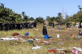 Moradora da aldeia de Metuge, na província de Cabo Delgado, no norte de Moçambique. (Foto: MSF)