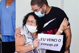 Tashimiro recebeu alta do Hospital Polinorte de Osasco (SP) neste domingo (28). (Foto: Leo FrancoAGNEWS).