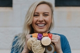 Jessica Long é a segunda paraolímpica mais condecorada da história dos EUA. (Foto: Team Toyota)