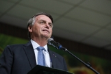 Jair Bolsonaro na cerimônia alusiva ao Centenário da Convenção de Ministros e Igrejas Assembléia de Deus no Pará. (Foto: Isac Nóbrega/PR)