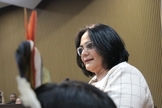 Ministra da Mulher, da Família e dos Direitos Humanos, Damares Alves. (Foto: Luiz Alves/MMFDH)