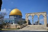 O Monte do Templo e a Cúpula da Rocha, em Jerusalém. (Foto: Tony Kane/Wikimedia Commons)