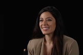 Elizabeth Tabish interpreta Maria Madalena na série cristã. (Foto: Reprodução/YouTube/CBN News).